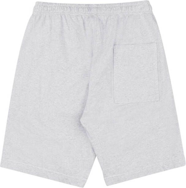 Sporty & Rich Shorts met logoprint Grijs
