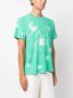 Sporty & Rich Wellness T-shirt met tie-dye print Groen - Thumbnail 4