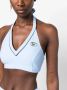 Sporty & Rich x Lacoste cropped top Blauw - Thumbnail 5