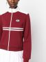 Sporty & Rich x Lacoste trainingsjack met logopatch Rood - Thumbnail 5