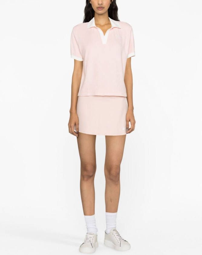 Sporty & Rich Mini-rok Roze