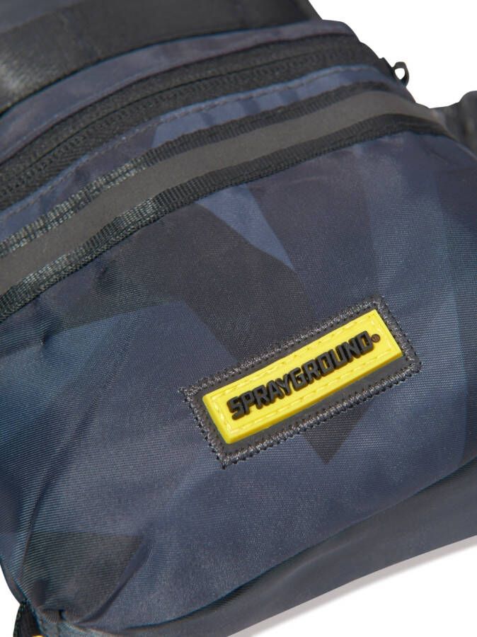 sprayground kid Schoudertas met logo-reliëf Zwart