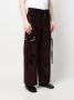 S.S.DALEY Straight broek Rood - Thumbnail 3