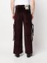 S.S.DALEY Straight broek Rood - Thumbnail 4