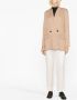 St. Agni Blazer met dubbele rij knopen Beige - Thumbnail 2