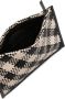 St. Agni Geruite clutch Zwart - Thumbnail 4