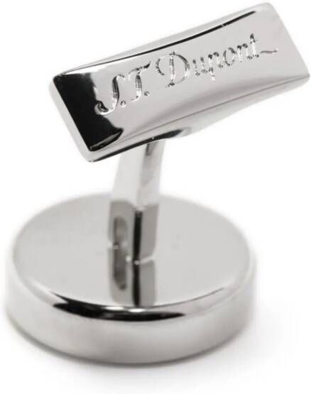 S.T. Dupont Ronde manchetknopen Zilver
