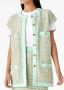 St. John Bouclé mini-rok Groen - Thumbnail 5