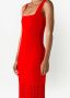 St. John Maxi-jurk met ringlets Rood - Thumbnail 5