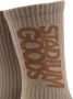 STADIUM GOODS Sokken met geborduurd logo Bruin - Thumbnail 3