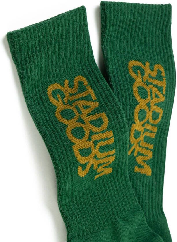 STADIUM GOODS Sokken met logo Groen