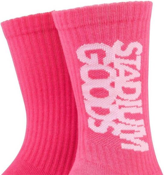 STADIUM GOODS Sokken met logo Roze