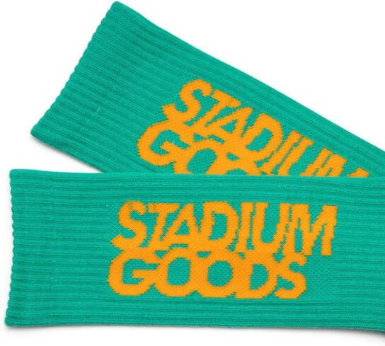 STADIUM GOODS Sokken met logoprint Blauw