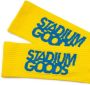 STADIUM GOODS Sokken met logoprint Geel - Thumbnail 2