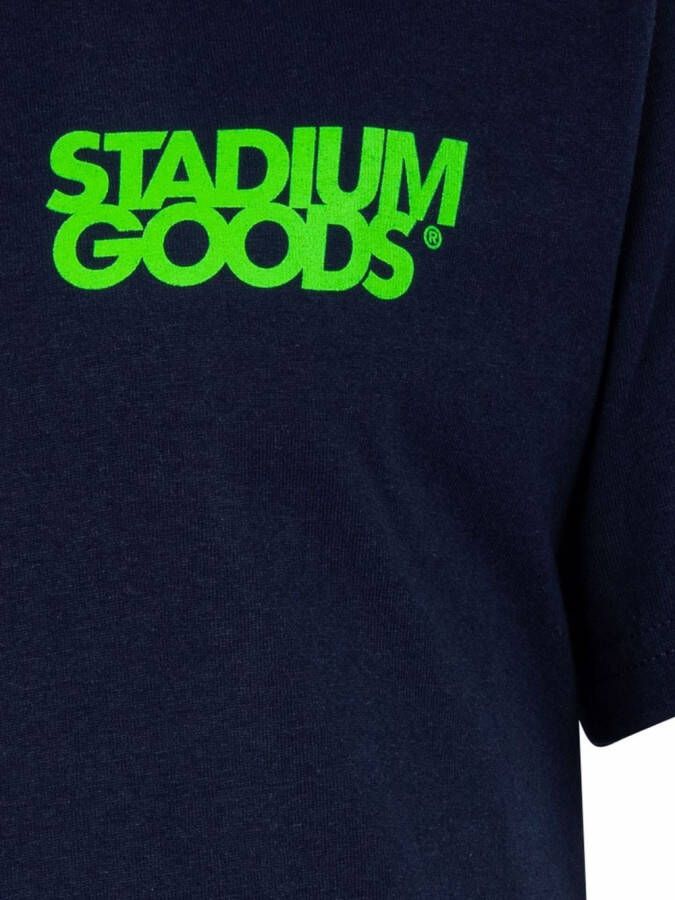 STADIUM GOODS T-shirt met print Blauw