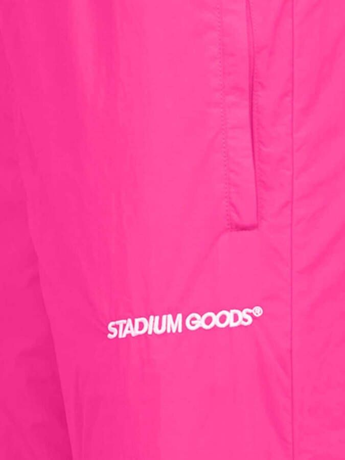 STADIUM GOODS Trainingsbroek met geborduurd logo Roze