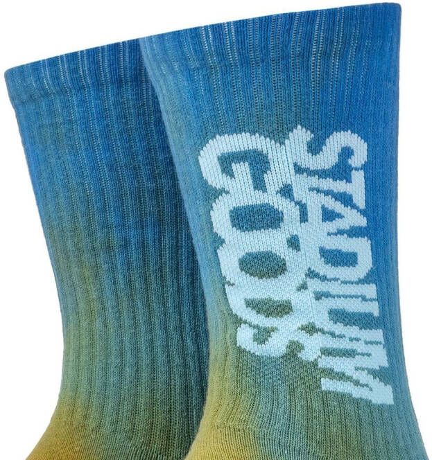 STADIUM GOODS "x Smalls Studio Dusk Gradient sokken " Blauw