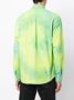 Stain Shade Overhemd met tie-dye print Groen - Thumbnail 4