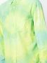 Stain Shade Overhemd met tie-dye print Groen - Thumbnail 5