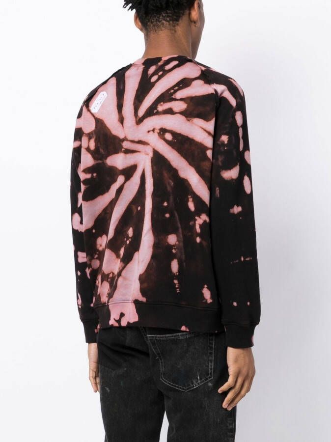 Stain Shade x Hiroshi Fujiwara sweater met gebleekt-effect Zwart