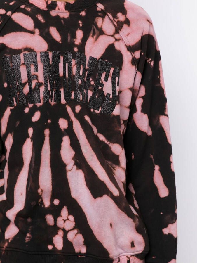 Stain Shade x Hiroshi Fujiwara sweater met gebleekt-effect Zwart