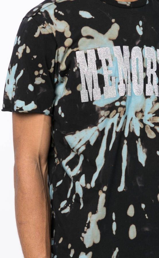 Stain Shade x Hiroshi Fujiwara T-shirt met gebleekt-effect Zwart