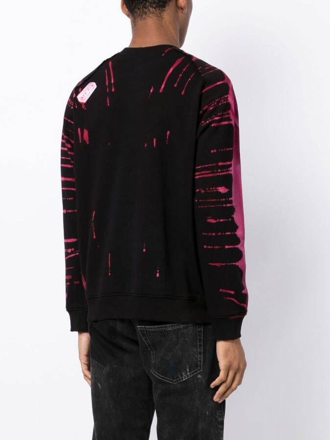 Stain Shade x Hiroshi Fujiwara sweater met print Zwart