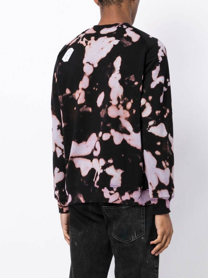 Stain Shade x Hiroshi Fujiwara sweater met print Zwart