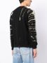 Stain Shade x Hiroshi Fujiwara sweater met print Zwart - Thumbnail 4