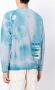 Stain Shade x Hiroshi Fujiwara sweater met tie-dye effect Blauw - Thumbnail 4