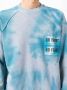 Stain Shade x Hiroshi Fujiwara sweater met tie-dye effect Blauw - Thumbnail 5