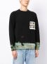 Stain Shade x Hiroshi Fujiwara sweater met tie-dye effect Zwart - Thumbnail 3