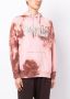 Stain Shade x Hiroshi Fujiwara hoodie met tie-dye print Roze - Thumbnail 3