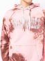 Stain Shade x Hiroshi Fujiwara hoodie met tie-dye print Roze - Thumbnail 5