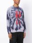 Stain Shade x Hiroshi Fujiwara sweater met tie-dye print Blauw - Thumbnail 3