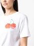 STAND STUDIO T-shirt met logoprint Wit - Thumbnail 5