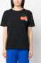 STAND STUDIO T-shirt met logoprint Zwart - Thumbnail 3