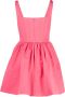 STAUD Flared mini-jurk Roze - Thumbnail 2