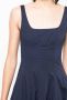 STAUD Midi-jurk met vierkante hals Blauw - Thumbnail 5