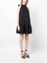 STAUD Mini-jurk met halternek Zwart - Thumbnail 3