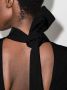 STAUD Mini-jurk met strikdetail Zwart - Thumbnail 4