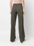 Stefano Mortari High waist broek Groen - Thumbnail 4