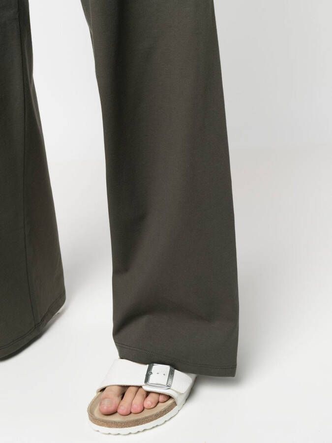 Stefano Mortari High waist broek Groen
