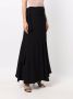 Stefano Mortari High waist maxi-rok Zwart - Thumbnail 3