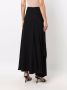 Stefano Mortari High waist maxi-rok Zwart - Thumbnail 4