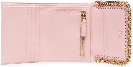 Stella McCartney Leren portemonnee Roze