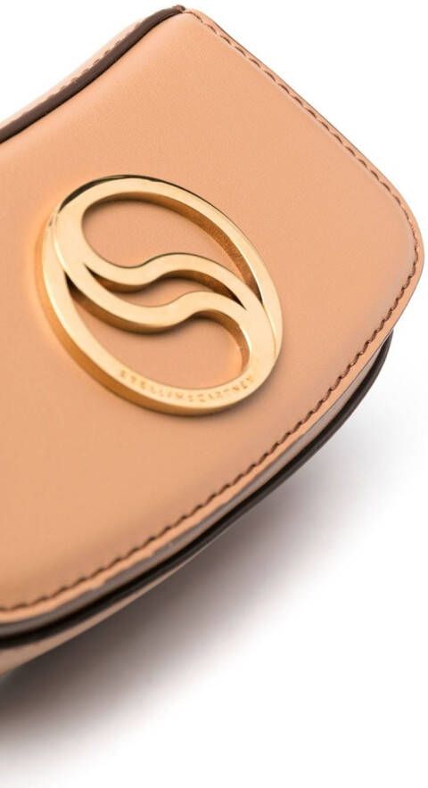 Stella McCartney Alta kleine schoudertas Bruin