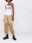 Stella McCartney Asymmetrische top Wit - Thumbnail 2