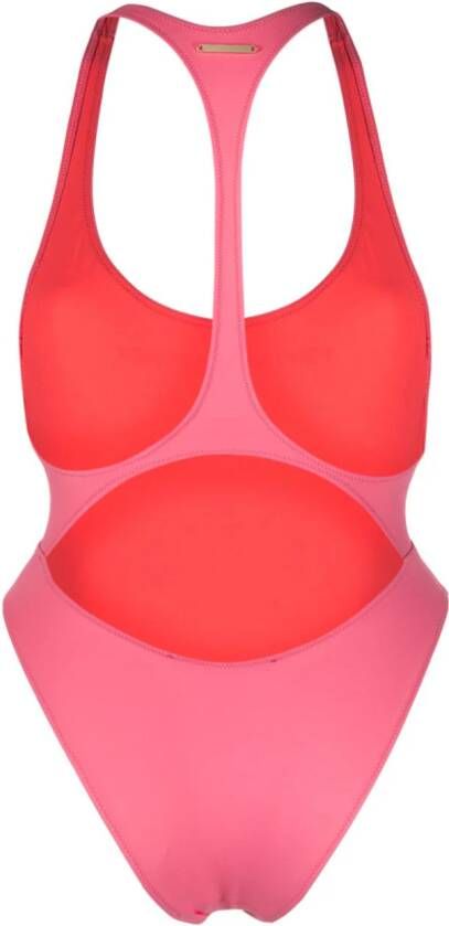 Stella McCartney Badpak met logoprint Roze