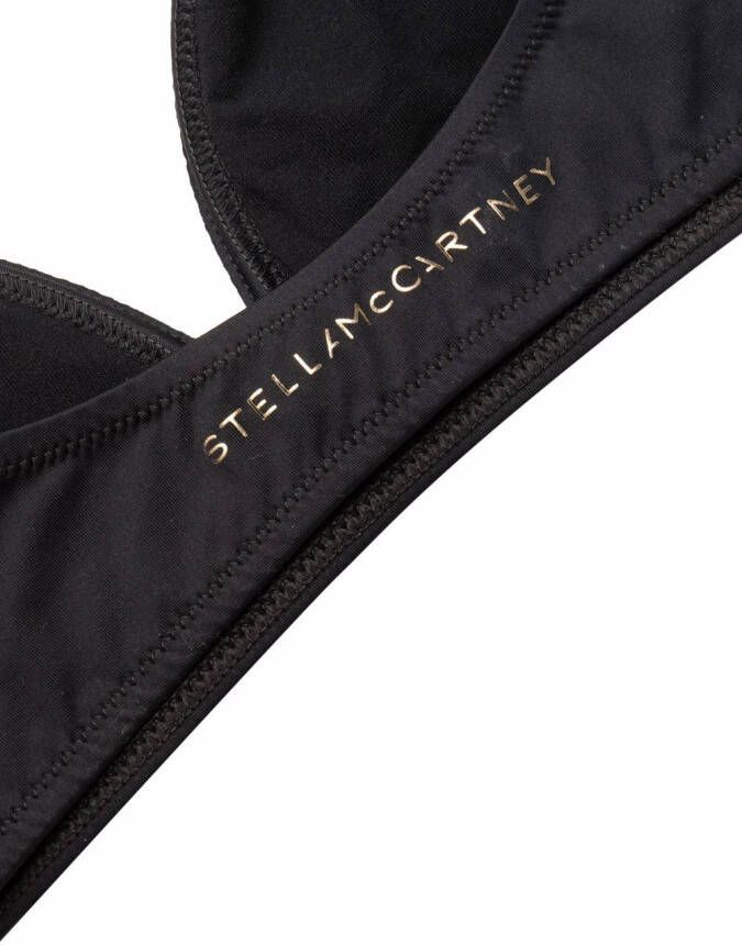 Stella McCartney Bikinitop met sweetheart hals Zwart